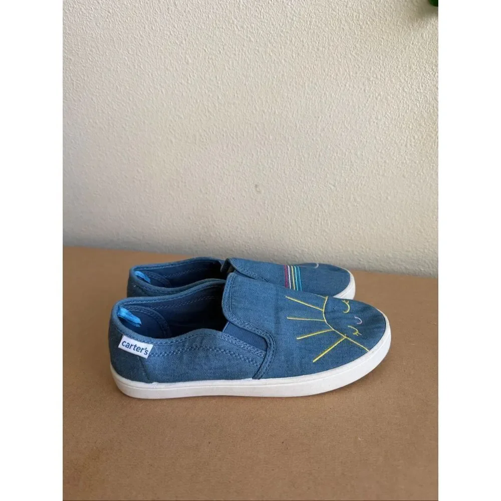 Carters Girl’s  canvas shoes size 3